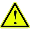 パンドウイット ISO警告ラベル 危険地域 (100枚入) PESW-C-9Y