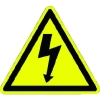 パンドウイット ISO警告ラベル 感電注意 (30枚入) PESW-D-1Y