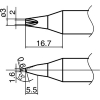 白光 こて先溝付 T33-1610