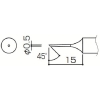 白光 こて先 0.5C型 10本入 T4-05C