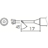 白光 こて先 2C型 面のみ 10本入 T4-2CF