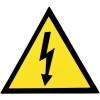 パンドウイット ISO警告ラベル ロールタイプ 感電注意 WL33Y