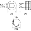 アネックス オフセットアダプター 専用アダプター 差込角12.7(1/2″) オフセットアダプター 専用アダプター 差込角12.7(1/2″) AOA-19AD4 画像2