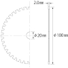 エビ ゼットフラッシャー (アルミ用) 100mm ゼットフラッシャー (アルミ用) 100mm FAS100 画像2