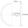 エビ ゼットフラッシャー (アルミ用) 255mm ゼットフラッシャー (アルミ用) 255mm FAS255 画像2