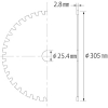 エビ ゼットフラッシャー (アルミ用) 305mm ゼットフラッシャー (アルミ用) 305mm FAS305 画像2