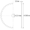 エビ ゼットフラッシャー (アルミ用) 380mm ゼットフラッシャー (アルミ用) 380mm FAS380 画像2