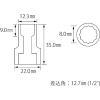 エビ ソケット 12角 8.0mm 差込角12.7mm ソケット 12角 8.0mm 差込角12.7mm LM408 画像2