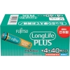 富士通 【販売終了】アルカリ乾電池単4 Long Life Plus 40個パック LR03LP(40S)
