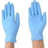 エステー モデルローブニトリル使いきり手袋(粉つき)Mブルー NO981 NO981M-B