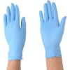エステー モデルローブニトリル使いきり手袋(粉つき)SSブルー NO981 モデルローブニトリル使いきり手袋(粉つき)SSブルー NO981 NO981SS-B 画像1