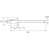 エビ ブラインドリベット(アルミニウム/ステンレス製) 6-2(1000本入) 箱入 ブラインドリベット(アルミニウム/ステンレス製) 6-2(1000本入) 箱入 NTA62 画像3
