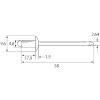 エビ ブラインドリベット(アルミニウム/ステンレス製) 6-8(1000本入) 箱入 ブラインドリベット(アルミニウム/ステンレス製) 6-8(1000本入) 箱入 NTA68 画像2