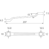 エビ 両口メガネレンチ 10X12mm 両口メガネレンチ 10X12mm OW1012 画像2