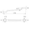 エビ 両口メガネレンチ 11X13mm 両口メガネレンチ 11X13mm OW1113 画像2