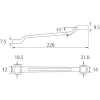 エビ 両口メガネレンチ 12X14mm 両口メガネレンチ 12X14mm OW1214 画像2