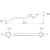 エビ 両口メガネレンチ 13X17mm 両口メガネレンチ 13X17mm OW1317 画像2