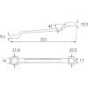 エビ 両口メガネレンチ 14X17mm 両口メガネレンチ 14X17mm OW1417 画像2