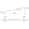 エビ 両口メガネレンチ 17X19mm 両口メガネレンチ 17X19mm OW1719 画像2