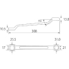エビ 両口メガネレンチ 17X21mm 両口メガネレンチ 17X21mm OW1721 画像2