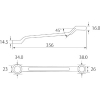 エビ 両口メガネレンチ 23X26mm 両口メガネレンチ 23X26mm OW2326 画像2