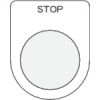 IM 押ボタン/セレクトスイッチ(メガネ銘板) STOP 黒 φ30.5 P30-36