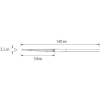 エビ ダイヤモンドヤスリ(精密用) 10本組 三角 ダイヤモンドヤスリ(精密用) 10本組 三角 S10-S 画像2