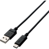 ELECOM 【生産完了品】USB2.0ケーブル(A-C) 1.5m ブラック TB-AC15NBK