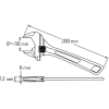 エビ ハイブリットモンキーレンチX ガタレス 200mm ハイブリットモンキーレンチX ガタレス 200mm UM30XG 画像4