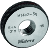 WATERS メートルねじ用リングゲージ(ISO=新JIS) メートルねじ用リングゲージ(ISO=新JIS) WGRNR-M16X1.0 画像2