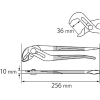 エビ ポンププライヤー アンギラススケルトン ブルー 250mm ポンププライヤー アンギラススケルトン ブルー 250mm WP250DB 画像2