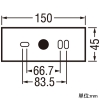 オーデリック LEDブラケットライト ≪FLAT PLATE≫ 高演色LED 導光式 上下配光タイプ 白熱灯器具100W相当 LED一体型 昼白色 非調光タイプ 壁面取付専用 オフホワイト LEDブラケットライト ≪FLAT PLATE≫ 高演色LED 導光式 上下配光タイプ 白熱灯器具100W相当 LED一体型 昼白色 非調光タイプ 壁面取付専用 オフホワイト OB255255R 画像2