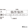 オーデリック LED間接照明 スリムタイプ ハイパワー 電源内蔵型 L1200タイプ 高演色LED 温白色 非調光タイプ 壁面・天井面・床面取付兼用 LED間接照明 スリムタイプ ハイパワー 電源内蔵型 L1200タイプ 高演色LED 温白色 非調光タイプ 壁面・天井面・床面取付兼用 OL291398R 画像2