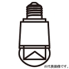 オーデリック 【生産完了品】LED電球 ミニクリプトン形 電球色 口金E17 非調光タイプ LED電球 ミニクリプトン形 電球色 口金E17 非調光タイプ NO252J 画像1