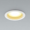 コイズミ照明 LEDダウンライト ベースタイプ 高気密SB形 白熱球100W相当 埋込穴φ100mm 散光配光 調光 電球色 ランプ付 ファインホワイト AD1205W27