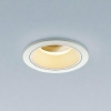 コイズミ照明 LEDレトロフィットダウンライト ベースタイプ M形 防雨・防湿型 白熱球40W相当 埋込穴φ75mm E17口金 ランプ別売 ファインホワイト AU92776