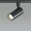 コイズミ照明 LEDシリンダースポットライト プラグタイプ 白熱球60W相当 散光配光 調光 昼白色 ランプ付 マットブラック AS53808