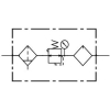 CKD モジュラータイプセレックスFRL 2000シリーズ モジュラータイプセレックスFRL 2000シリーズ C2000-10-W-F1 画像3