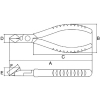 スリーピークス 斜ニッパ(穴無) 100mm 斜ニッパ(穴無) 100mm DNP-100 画像2