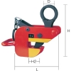 象印 横吊クランプ1Ton 横吊クランプ1Ton HAR-01000 画像1