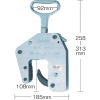 スーパー コンクリート二次製品用吊クランプ(ハンドタイプ)容量:150kg クランプ範囲:30〜60mm コンクリート二次製品用吊クランプ(ハンドタイプ)容量:150kg クランプ範囲:30〜60mm SKC150 画像1