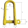 大洋 強力長シャックル 脱落防止 TSLG-2.5t 強力長シャックル 脱落防止 TSLG-2.5t TSLG-2.5 画像2