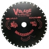 ツールジャパン 『V BLADE』鉄鋼、ステンレス、ガルバリウム鋼板 オールマルチタイプ 180×36P VB-180TK
