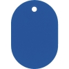 緑十字 小判札(無地札) 青 60×40mm スチロール樹脂 200025
