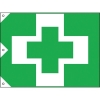 緑十字 安全衛生旗 1300×1950mm 布製 250010