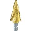 トラスコ中山(TRUSCO) ステップドリル 3枚刃チタンコーティング 5〜27mm 段数12 3S-NMS-27G