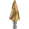 トラスコ中山(TRUSCO) ステップドリル 3枚刃チタンコーティング 5〜28mm 段数11 3S-NMS-28G