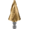トラスコ中山(TRUSCO) ステップドリル 3枚刃チタンコーティング 6〜33mm 段数11 3S-NMS-33G