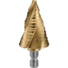 トラスコ中山(TRUSCO) ステップドリル 3枚刃チタンコーティング 6〜34mm 段数11 3S-NMS-34G