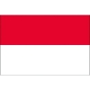 東京製旗 卓上旗(16×24cm)インドネシア 406129